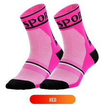 DH SPORTS Brand Cycling Socks Comfortable Outdoor Sport Men Women Dot Socks Running Hiking Racing Road MTB Mountain Bike Socks