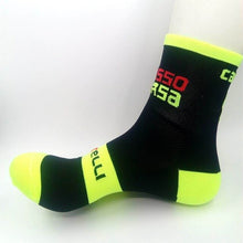 Women Men Sport Cycling Running Socks Breathable Outdoor Camping Hiking Basketball Socks calcetines deportivos 37-43