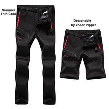 Men New Summer Hot season Hiking Trekking Fishing Camping Climb Run Trousers Plus Size Oversized Waterproof Outdoor Pants