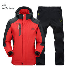 TRVLWEGO Spring & Autumn Outdoor Single Jacket Pants Hiking Camping Men's Suit Windbreak Trekking Coat Trousers Free Return