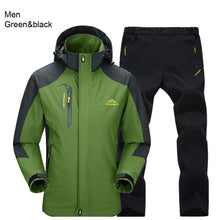 TRVLWEGO Spring & Autumn Outdoor Single Jacket Pants Hiking Camping Men's Suit Windbreak Trekking Coat Trousers Free Return