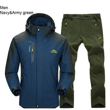 TRVLWEGO Spring & Autumn Outdoor Single Jacket Pants Hiking Camping Men's Suit Windbreak Trekking Coat Trousers Free Return