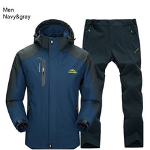 TRVLWEGO Spring & Autumn Outdoor Single Jacket Pants Hiking Camping Men's Suit Windbreak Trekking Coat Trousers Free Return