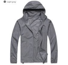 Men Women Quick Dry Hiking Jackets 2020 New Waterproof Sun-Protective Outdoor Sports Coats Skin Male Female Windbreaker RW188