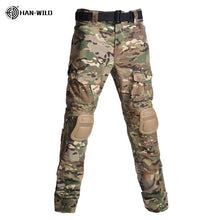 Tactical Pants Cargo Pants with Knee Pad Men Hiking Pants Military Pant SWAT Army Airsoft Clothes Hunter Field Combat Trouser