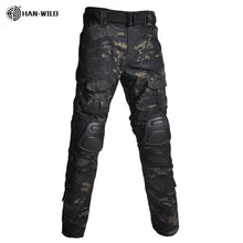 Tactical Pants Cargo Pants with Knee Pad Men Hiking Pants Military Pant SWAT Army Airsoft Clothes Hunter Field Combat Trouser