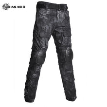 Tactical Pants Cargo Pants with Knee Pad Men Hiking Pants Military Pant SWAT Army Airsoft Clothes Hunter Field Combat Trouser