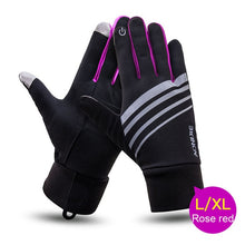 AONIJIE Winter Unisex Sports Touchscreen Windproof Thermal Fleece Gloves Running Jogging Hiking Cycling Skiing Bicycle Gloves