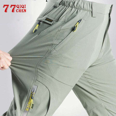 Stretch Hiking Pants Men Summer Quick Dry Trousers Mens Outdoor joggers Cago Pants Male Travel/Fishing/Trekking Pant pantalones