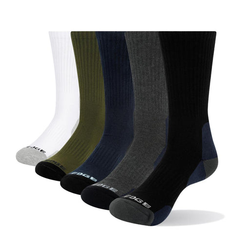 YUEDGE Men's Breathable Cushion Cotton Crew Snowboarding Climbing Trekking Hiking Socks Winter Boot Socks 38-46EU