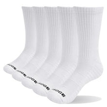 Men's Breathable Comfortable Cotton Cushion Crew Sports Trekking Hiking  Socks 5 Pairs 38-47 EU