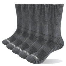 Men's Breathable Comfortable Cotton Cushion Crew Sports Trekking Hiking  Socks 5 Pairs 38-47 EU