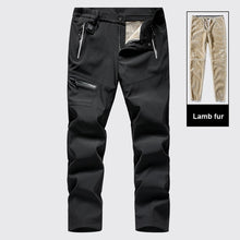 Winter Men Women heated Lamb Fur pants charging USB Trousers Fish Camp Trekking Hike Climb Ski Oversized Waterproof Outdoor 8XL