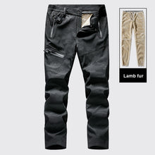 Winter Men Women heated Lamb Fur pants charging USB Trousers Fish Camp Trekking Hike Climb Ski Oversized Waterproof Outdoor 8XL