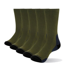 YUEDGE Men's Breathable Cushion Cotton Crew Snowboarding Climbing Trekking Hiking Socks Winter Boot Socks 38-46EU