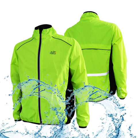 Men Women Waterproof Cycling Hiking Jacket Sports Rain Coat Windbreaker Fishing Jackets Green Jackets 5 colors