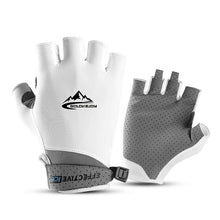 Summer Ice Silk Cycling Gloves Touch Screen Fishing Sport Cool  Motorcycle Sunscreen  Women Breathable Hiking Driving Men Glove
