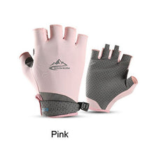 Summer Ice Silk Cycling Gloves Touch Screen Fishing Sport Cool  Motorcycle Sunscreen  Women Breathable Hiking Driving Men Glove