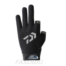2020 New Daiwa 3 Fingers Cut Outdoor Sport Hiking Gloves Spring Cotton Waterproof Anti-slip Durable Fishing Glove
