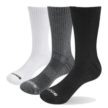 YUEDGE Brand 3 Pairs Men's Terry Cushion Combed Cotton Crew Socks  Sports Socks Trekking Hiking Socks Winter Warm Thermal Socks