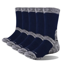 YUEGDE Brand Men's Breathable Cotton Cushion Crew Sports Trekking Hiking Socks Boot Work Socks 38-45 EU