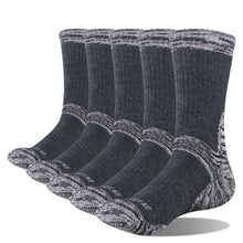 YUEGDE Brand Men's Breathable Cotton Cushion Crew Sports Trekking Hiking Socks Boot Work Socks 38-45 EU
