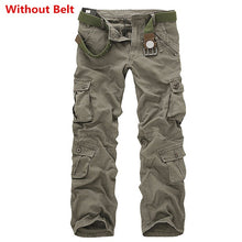 Facecozy Men Tactical Military Cargo Pants Winter Male Outdoor Multi-pockets Windproof Camping Trekking Fishing Hiking Trousers