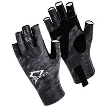 Piscifun UPF50+ Sports Fishing Gloves Breathable Summer Anti-skid Fingerless Gloves for Outdoor Hiking, Biking, Kayaking Tackle