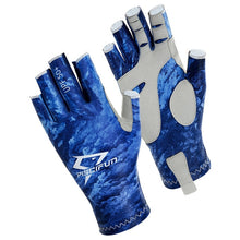 Piscifun UPF50+ Sports Fishing Gloves Breathable Summer Anti-skid Fingerless Gloves for Outdoor Hiking, Biking, Kayaking Tackle