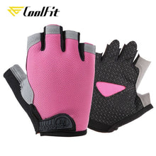 CoolFit New Cycling Anti-slip Anti-sweat Men Women Half Finger Gloves Breathable Anti-shock Sports Gloves Bike Bicycle Glove