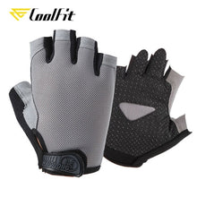 CoolFit New Cycling Anti-slip Anti-sweat Men Women Half Finger Gloves Breathable Anti-shock Sports Gloves Bike Bicycle Glove