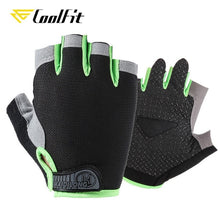 CoolFit New Cycling Anti-slip Anti-sweat Men Women Half Finger Gloves Breathable Anti-shock Sports Gloves Bike Bicycle Glove