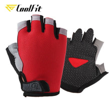 CoolFit New Cycling Anti-slip Anti-sweat Men Women Half Finger Gloves Breathable Anti-shock Sports Gloves Bike Bicycle Glove