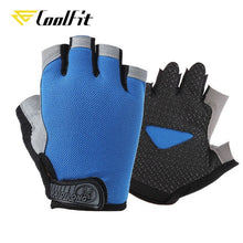 CoolFit New Cycling Anti-slip Anti-sweat Men Women Half Finger Gloves Breathable Anti-shock Sports Gloves Bike Bicycle Glove