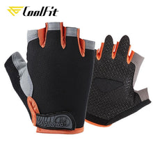 CoolFit New Cycling Anti-slip Anti-sweat Men Women Half Finger Gloves Breathable Anti-shock Sports Gloves Bike Bicycle Glove