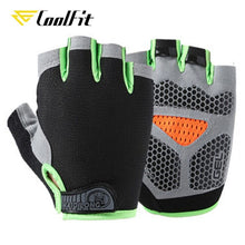 CoolFit New Cycling Anti-slip Anti-sweat Men Women Half Finger Gloves Breathable Anti-shock Sports Gloves Bike Bicycle Glove