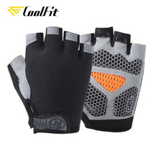 CoolFit New Cycling Anti-slip Anti-sweat Men Women Half Finger Gloves Breathable Anti-shock Sports Gloves Bike Bicycle Glove