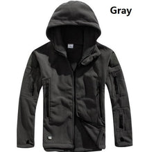 Men US Military Winter Thermal Fleece Tactical Jacket Outdoors Sports Hooded Coat Militar Softshell Hiking Outdoor Army Jackets