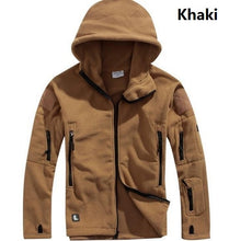 Men US Military Winter Thermal Fleece Tactical Jacket Outdoors Sports Hooded Coat Militar Softshell Hiking Outdoor Army Jackets