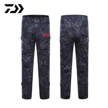 Daiwa Fishing Pants Outdoor Camping Hiking Suit Sport Wear Men Trousers Python Hiking Army Camouflage Suit Fishing Pants