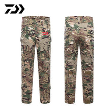 Daiwa Fishing Pants Outdoor Camping Hiking Suit Sport Wear Men Trousers Python Hiking Army Camouflage Suit Fishing Pants