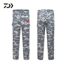 Daiwa Fishing Pants Outdoor Camping Hiking Suit Sport Wear Men Trousers Python Hiking Army Camouflage Suit Fishing Pants