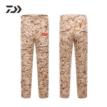 Daiwa Fishing Pants Outdoor Camping Hiking Suit Sport Wear Men Trousers Python Hiking Army Camouflage Suit Fishing Pants