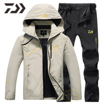 Daiwa Clothing Fishing Suit Men Spring Autumn Thin Fishing Clothes Sports Hiking Fishing Jacket Outdoor Breathable Fishing Wear