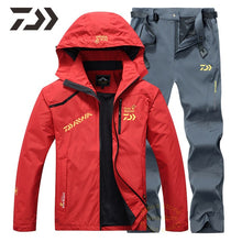 Daiwa Clothing Fishing Suit Men Spring Autumn Thin Fishing Clothes Sports Hiking Fishing Jacket Outdoor Breathable Fishing Wear