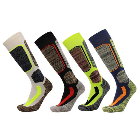 Outdoor Waterproof Breathable Towel Bottom Long Tube Thick Socks Hiking Socks Ski Sock Hiking Tennis Ski Slip Sport Fitness Sock