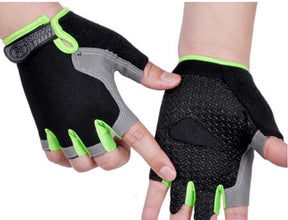 Cycling Gloves MTB Road Riding Gloves Anti-slip Camping Hiking Gloves Gym Fitness Sports Bike Bicycle Glove Half Finger Men