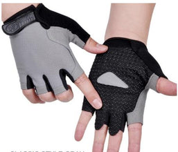 Cycling Gloves MTB Road Riding Gloves Anti-slip Camping Hiking Gloves Gym Fitness Sports Bike Bicycle Glove Half Finger Men