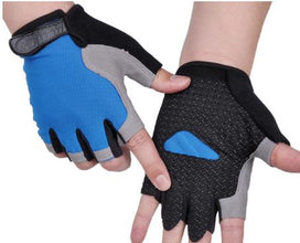 Cycling Gloves MTB Road Riding Gloves Anti-slip Camping Hiking Gloves Gym Fitness Sports Bike Bicycle Glove Half Finger Men