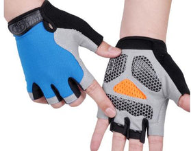 Cycling Gloves MTB Road Riding Gloves Anti-slip Camping Hiking Gloves Gym Fitness Sports Bike Bicycle Glove Half Finger Men